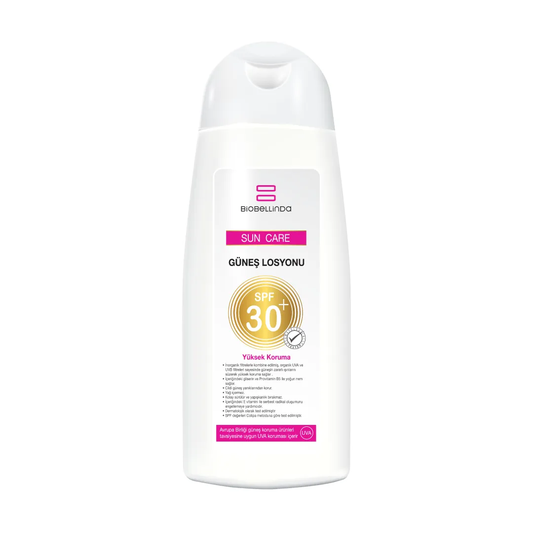 Biobellinda Güneş Losyonu Spf 30 200 Ml  Koruyucu Güneş Kremi